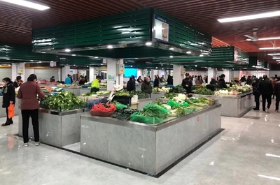 溪河农贸市场改造升级告别脏乱差